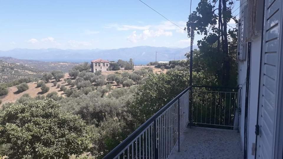 Vila Vacation House Dionysia Aígio Exteriér fotografie